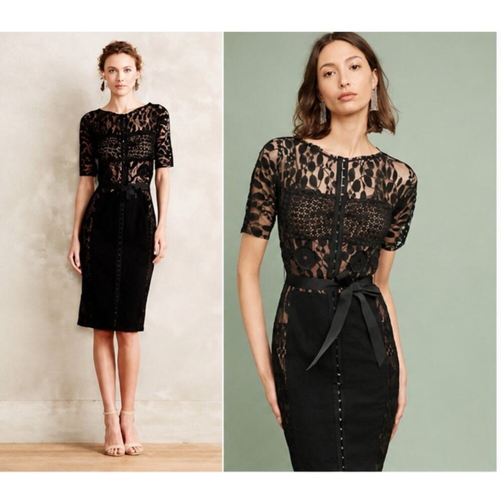 Vintage Anthropologie Beguile by Byron Lars Carissima Dress Sz 2